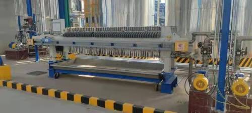 亞龍壓濾機(jī)大型化工廠(chǎng)使用案例